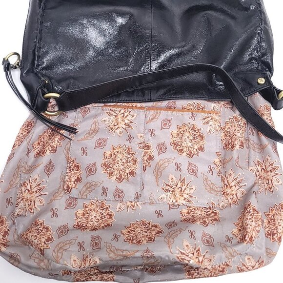 Hobo bianka leather shoulder bag black - Picture 12 of 12